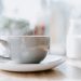 Tazza di latte caldo